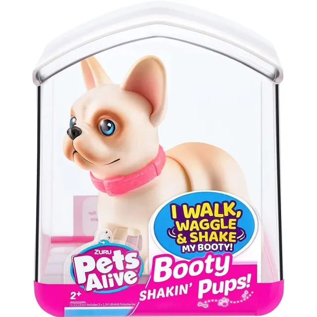 Cachorro Bulldog Frances Pets Alive Booty Shakin Pups Zuru – 9530