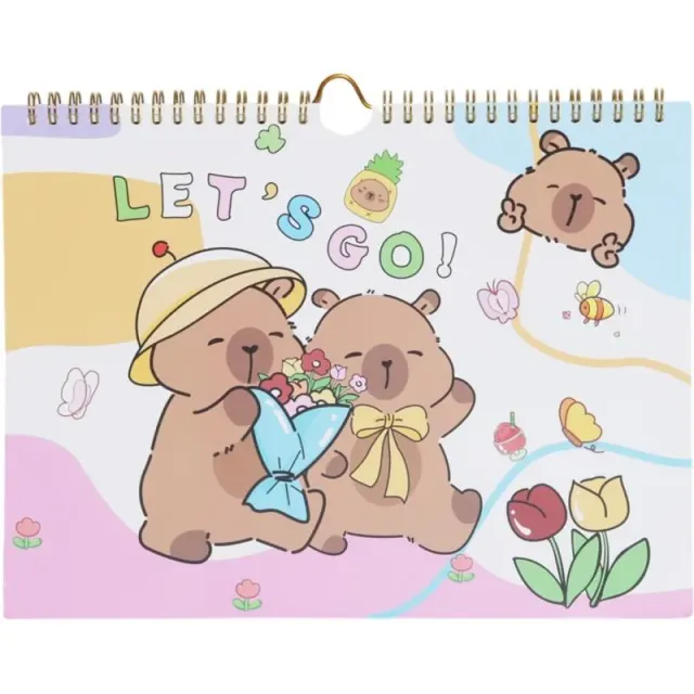 Caderno grade Flower GA825-1L098