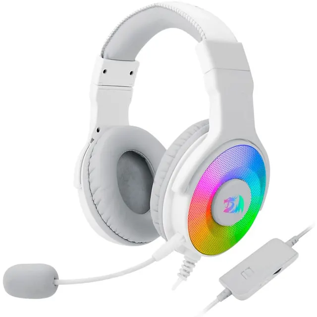 Headset Redragon Pandora H350W- RGB – Branco