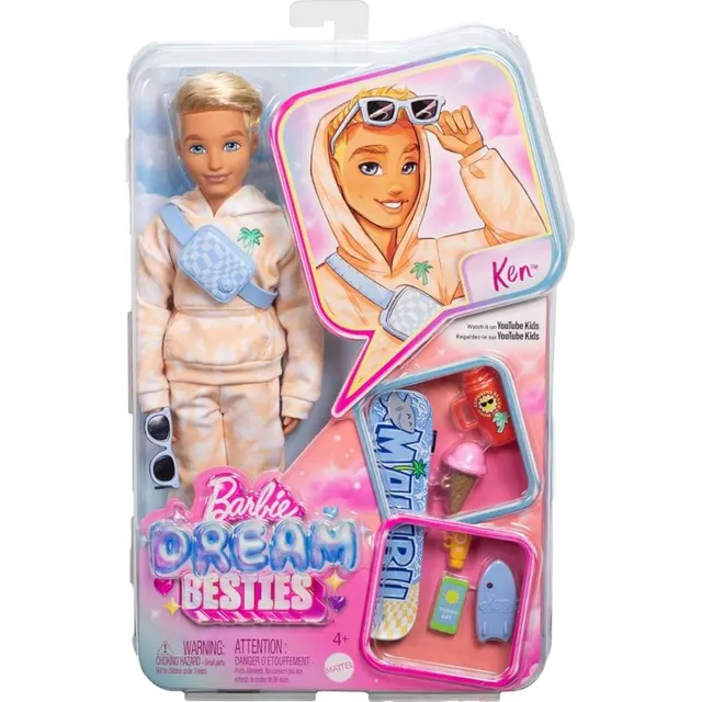 Boneco Ken Barbie Dream Besties Mattel – HYC20-JDD75