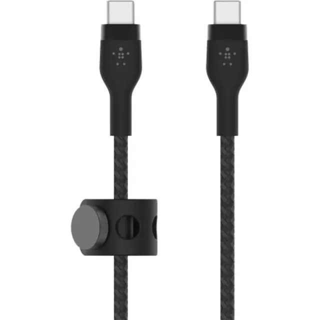 Cabo Belkin Magnetic CAB011BT2MBK USB-C Para USB-C 2M – Preto