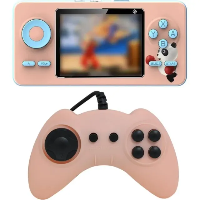 Console portátil Controller Game S5 Game Box 520 Jogos em 1 – Pink