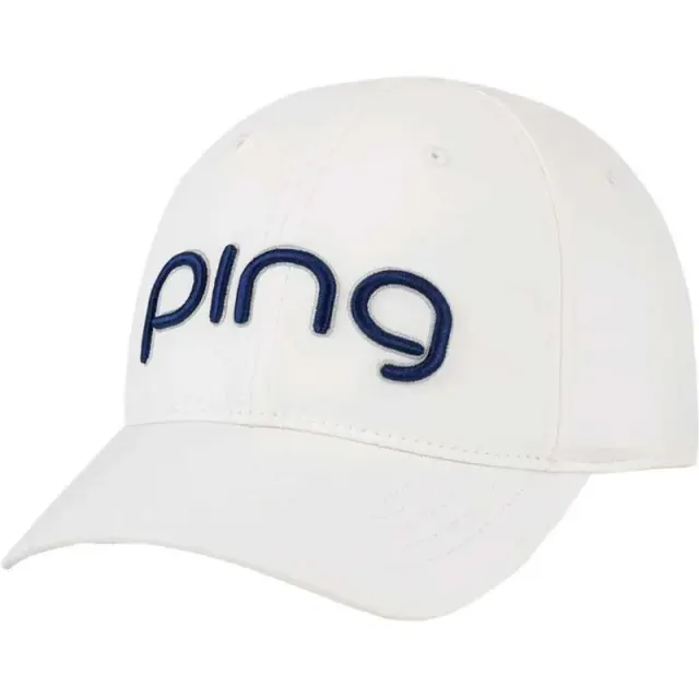 Boné Ping Ladies Tour Delta Cap 35264-97 Branco/Azul Marinho – Feminino