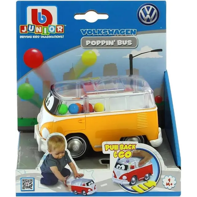 Volkswagen Poppin Bus 16-85109 BBJunior – Amarelo