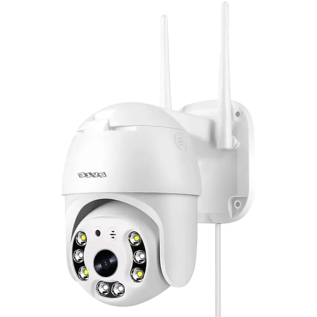 Câmera de Segurança IP Satellite A-CAM004 HD Wifi Bivolt – Branco