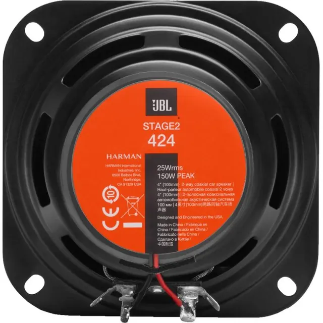 Alto Falante JBL STAGE2 424 – 150W 4″ (25 RMS)