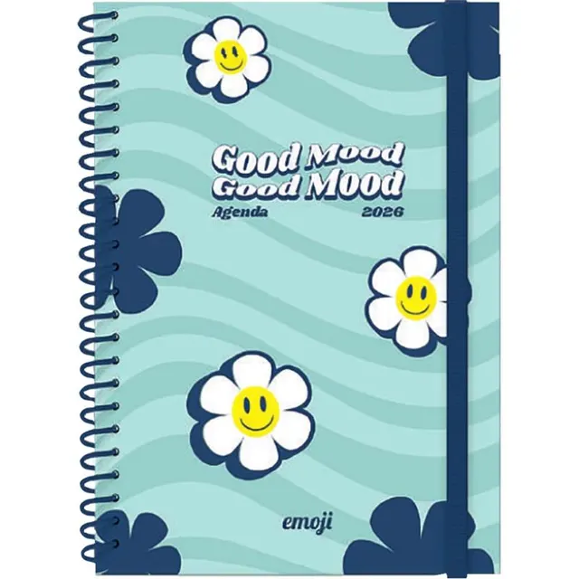 Agenda 2026 Good Mood Main Paper PB26-11 Emoji (A6)