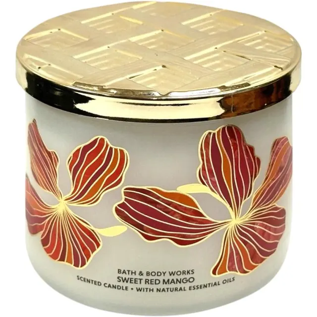 Vela Aromática Bath &amp; Body Works Sweet Red Mango – 411g