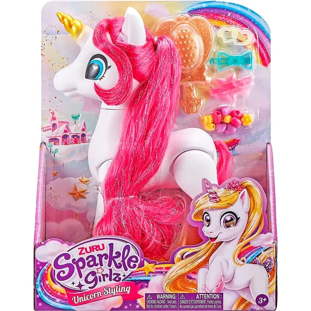 Zuru Sparkle Girlz Unicorn Styling – 100372
