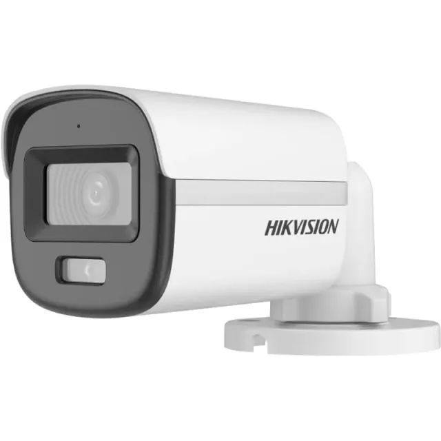 Câmera de Segurança CCTV Hikvision DS-2CE10DF0T-LPFS 2.8mm 1080P ColorVu Bullet