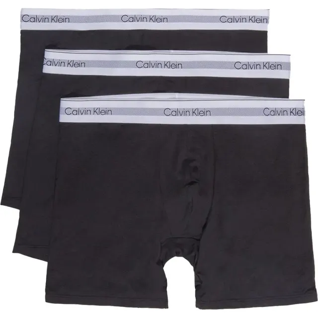Boxer Calvin Klein NB3955-001 – Masculino (3 Unidades)