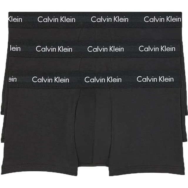 Boxer Calvin Klein NB2614 001 3U – Masculino (3 Unidades)