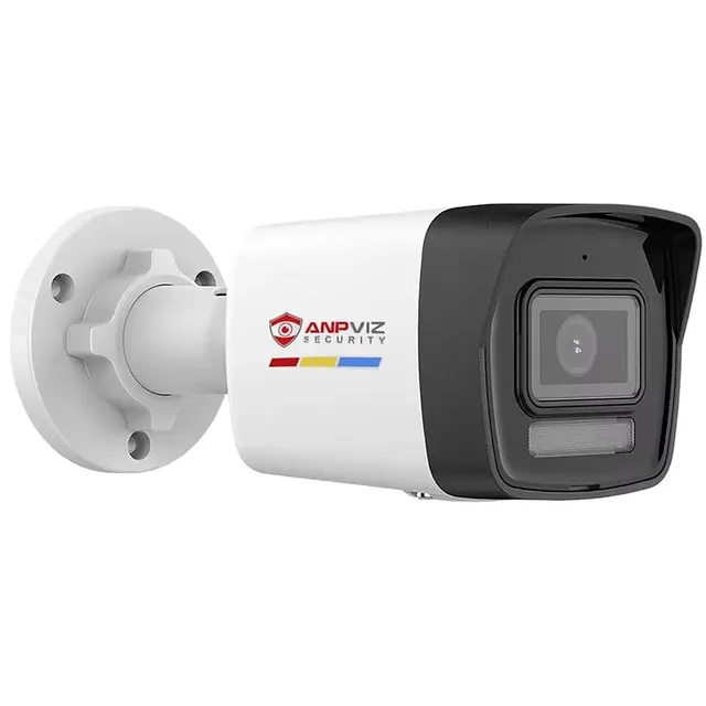 Câmera IP AnpViz IPC-B1083WD-S 2.8mm 8MP HD PoE Bullet