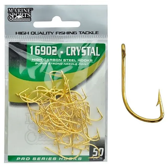 Anzol Marine Sports 16902 Crystal 10 com 50 Pçs