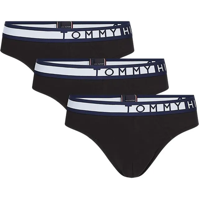 Cueca Tommy Hilfiger UM0UM01227 0R9 Brief Masculino (3 Unidades)