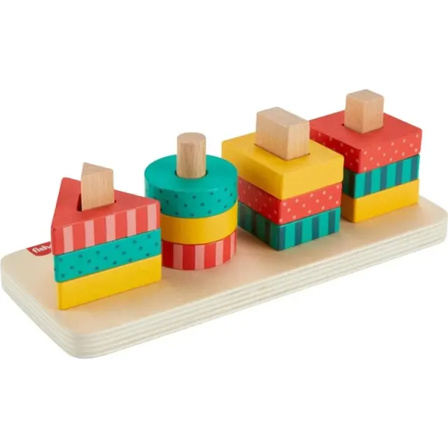 Wooden Shape Stacker Fisher-Price – HXV05