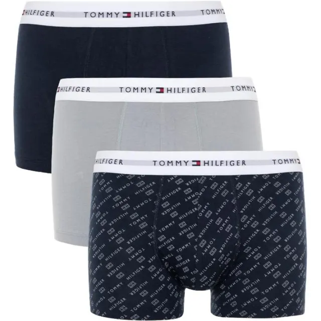 Boxer Tommy Hilfiger UM0UM02768 0Y1 – Masculino (3 unidades)