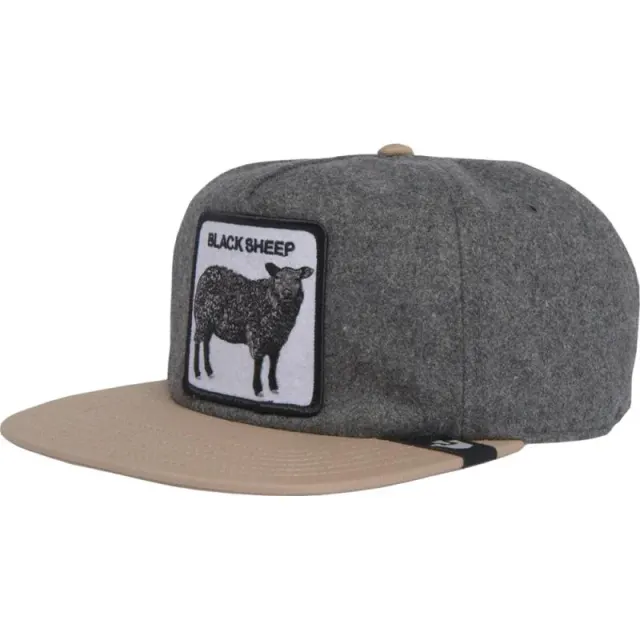 Boné Goorin Bros 101-1373 Flock Mountain Black Sheep Grey Heather