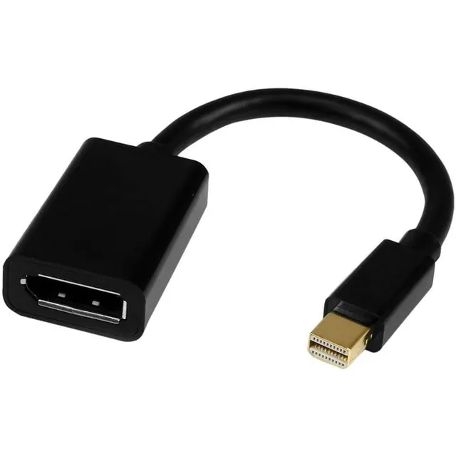 Cabo Adaptador HLD Mini DisplayPort Macho a DisplayPort Hembra