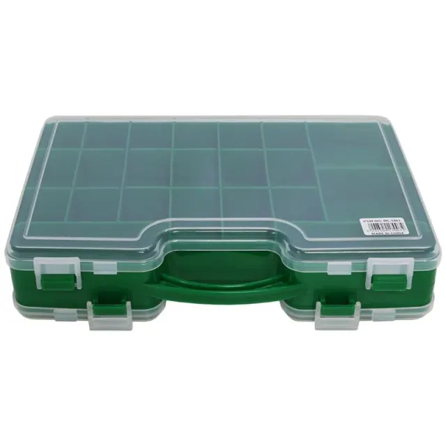 Caixa para pesca ML-5461 Transparente/Verde
