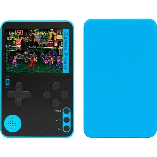 Console Game Box Time Series K10 500 Jogos em 1 – Blue/Black