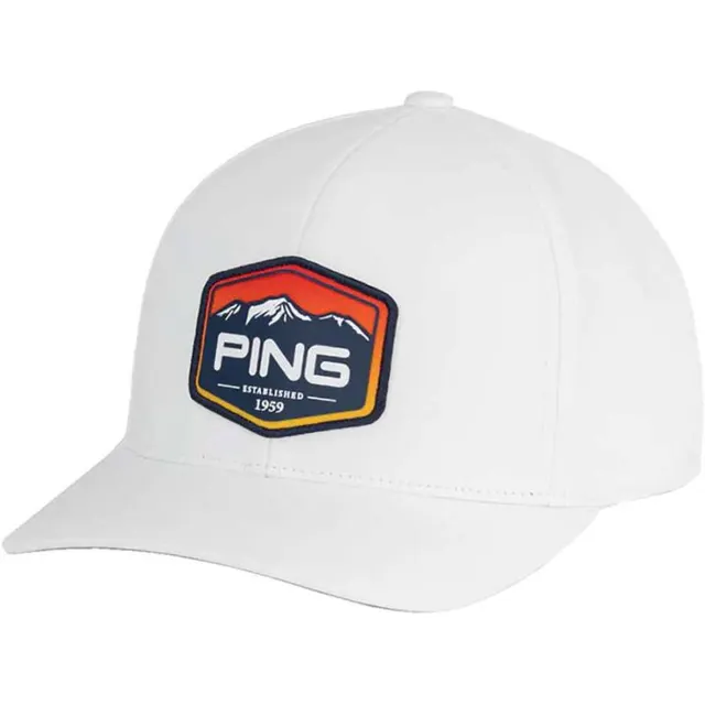 Boné Ping Four Peaks Cap 37947-01 Branco – Masculino