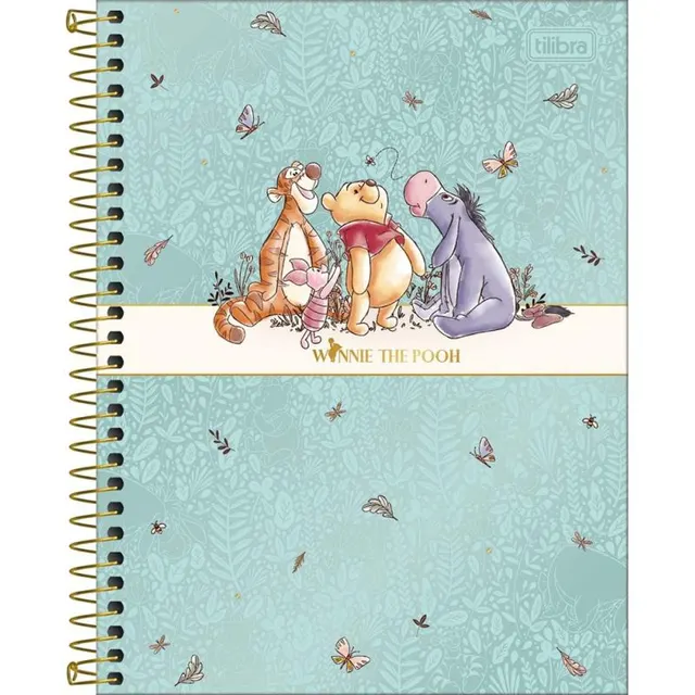 Caderno Tilibra em Espiral Capa Dura – 80 Folhas
